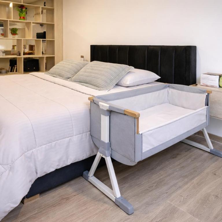 Alojamiento entero en Bogotá a 10 Min La Candelaria Torre Ventto - Apartamento Estudio - 1 cama doble - 3