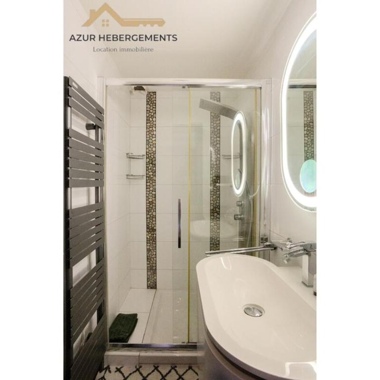 Antibes, chemin de Vallauris, Appartement 4 personnes piscine parking - Apartamento de 2 dormitorios - 9