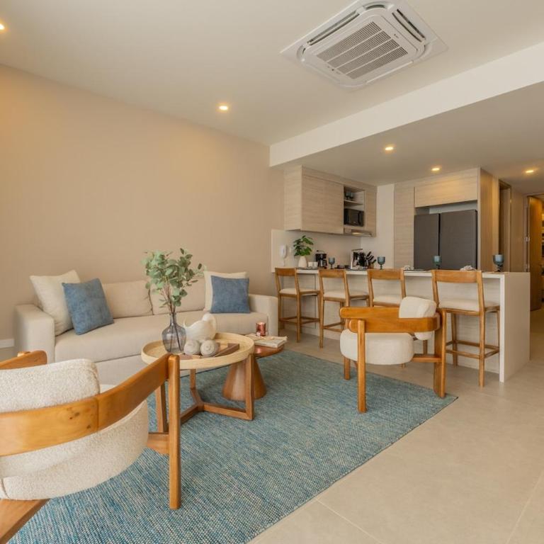 Wake Up to the Ocean, True Beachfront Terrace - Two-Bedroom Apartment - 2