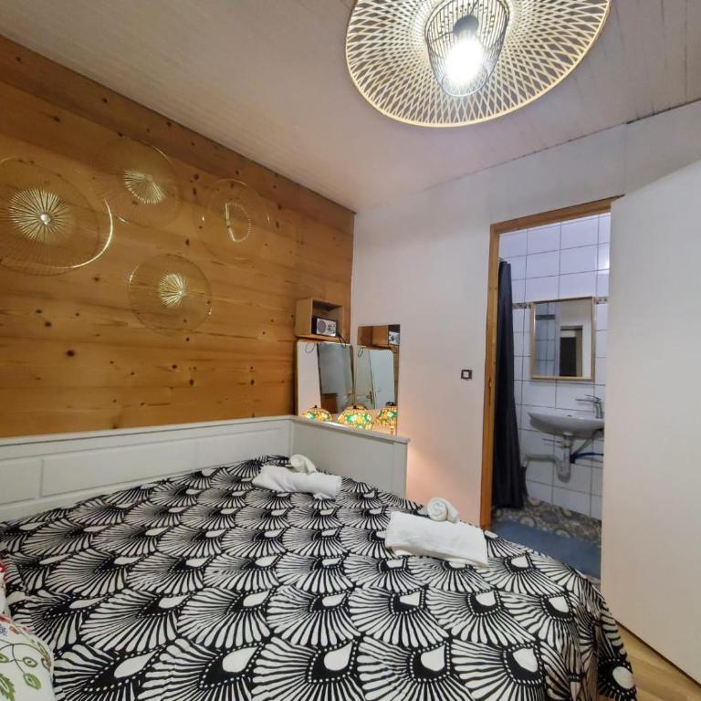 Chambre indépendante tout confort avec douche et WC privés - Apartamento de 1 dormitorio - 13