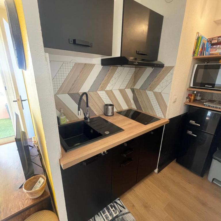 Le Nautica Plage T2 climatisé en bord de mer - Appartement 1 Chambre - 11