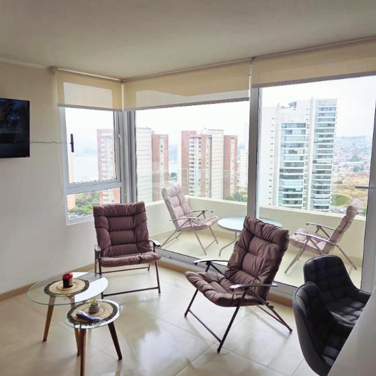 Cómodo departamento en Concon - Three-Bedroom Apartment - 11