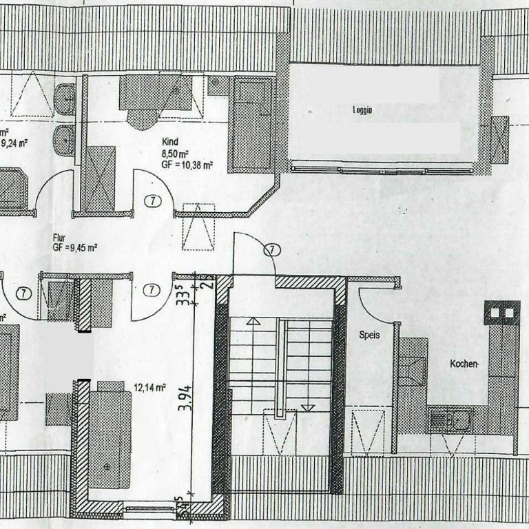 FRIDA - Dachpalais, nahe City, HBF und Wertach-Park - Two-Bedroom Apartment with Balcony - 20