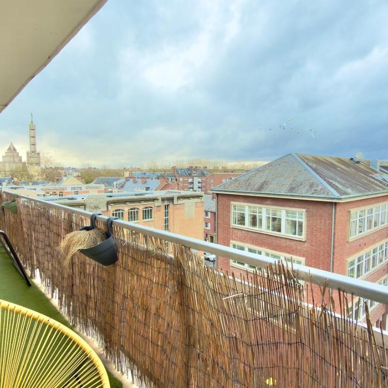 Vue Toits d Amiens Sauna & Cinéma Balcon Parking - Three-Bedroom Apartment with View - 28