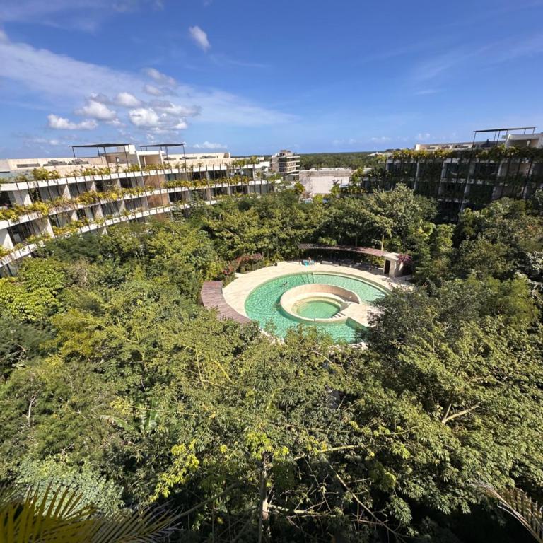 Mistiq, departamento con balcon y albercas con vistas impresionantes - One-Bedroom Apartment - 7