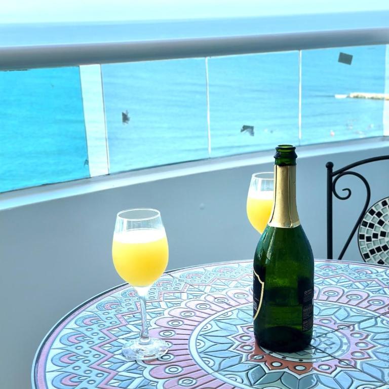 Vive Cartagena magica frente al mar y lago - Two-Bedroom Apartment with Balcony and Sea View - 13