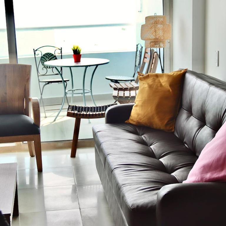 Vive Cartagena magica frente al mar y lago - Two-Bedroom Apartment with Balcony and Sea View - 43