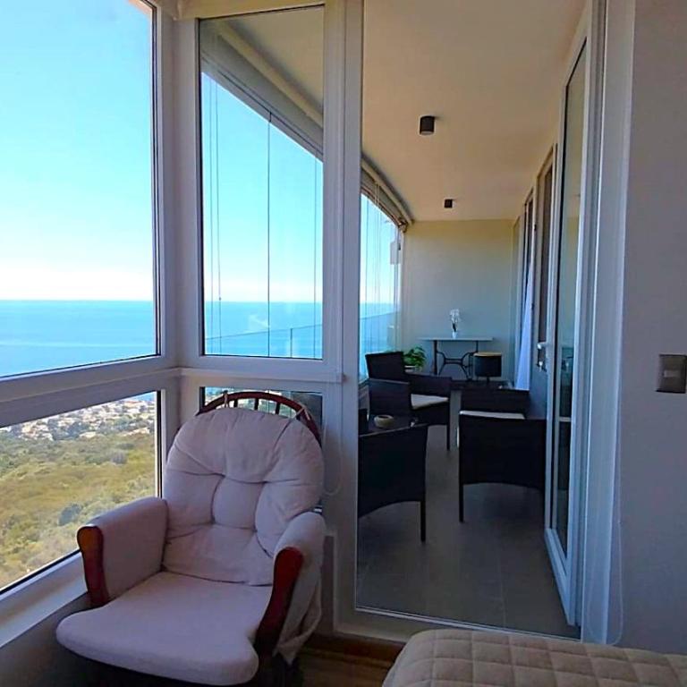 Vista al mar Reñaca Valparaiso y piscina temperada - Two-Bedroom Apartment with Sea View - 5