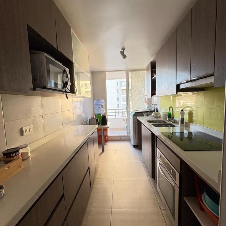Depto 3D2B Centro Viña con Piscina y Wifi - One-Bedroom Apartment - 5