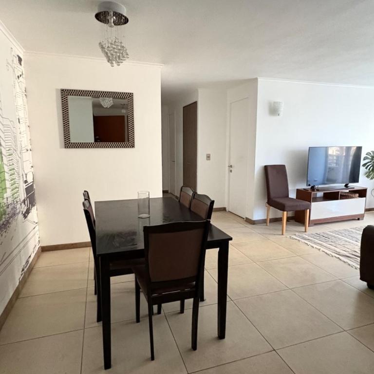 Depto 3D2B Centro Viña con Piscina y Wifi - One-Bedroom Apartment - 11