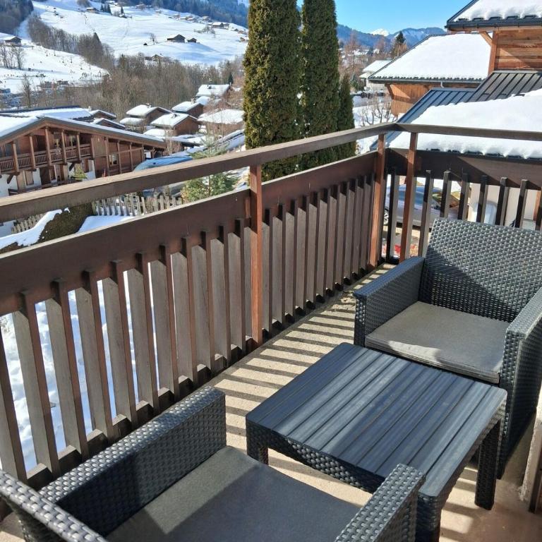 Studio cosy avec coin montagne et grand balcon plein sud - Studio avec Balcon - 2