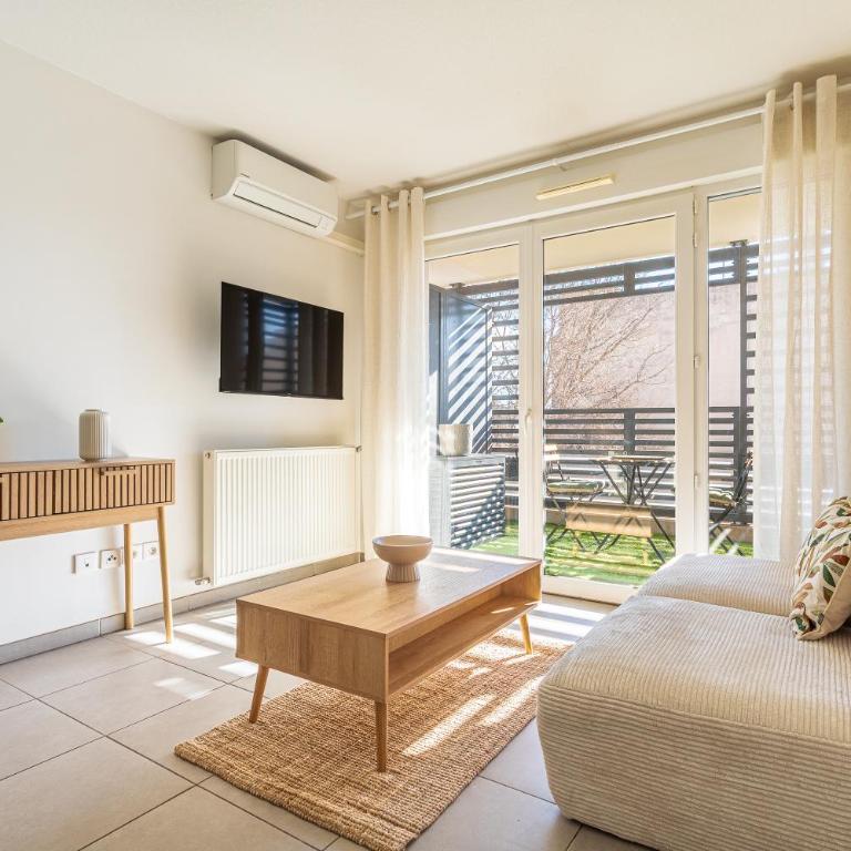 La Clé Terrasse & Parking privé Toulon Centre - Apartamento de 1 dormitorio con terraza - 7