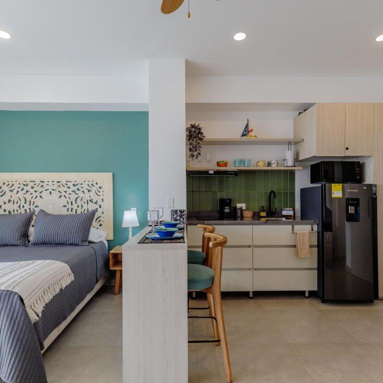 Encantador y moderno estudio con piscina a pasos del aeropuerto - Two-Bedroom Apartment - 15