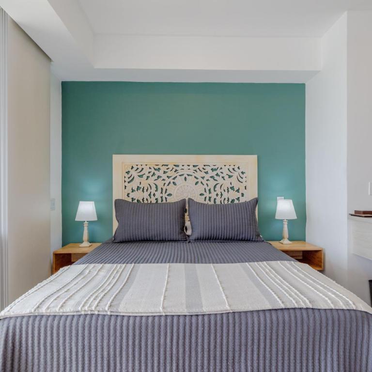 Encantador y moderno estudio con piscina a pasos del aeropuerto - Two-Bedroom Apartment - 97