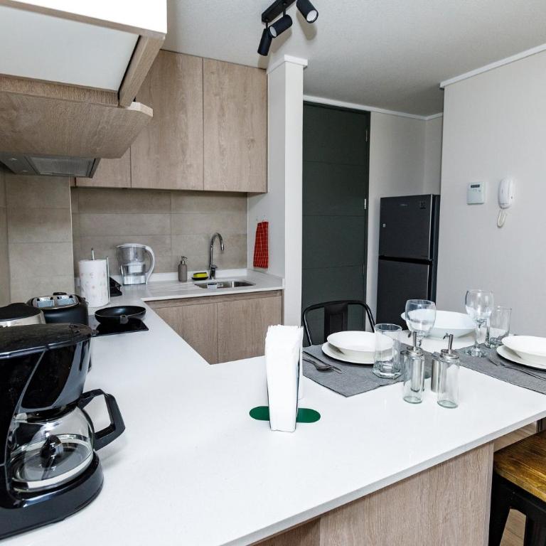 1203 Ñuñoa cerca de todo Estadio Nacional - One-Bedroom Apartment - 12