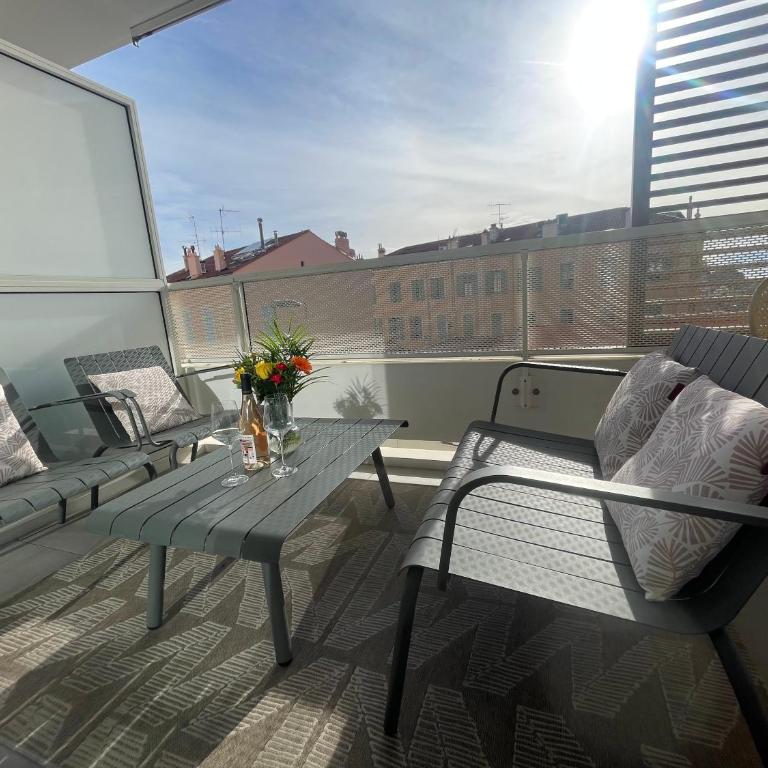 Cannes, appartement avec parking+terrasse, Croisette à pied! - Appartement avec Terrasse - 18