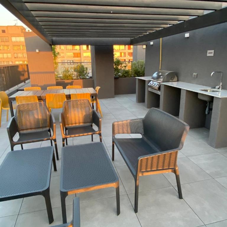 Departamentos a pasos del Movistar Arena y Parque O'Higgins - One-Bedroom Apartment - 44