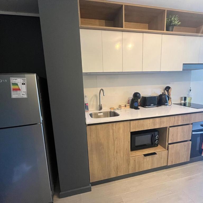 Estudio con aire acondicionado en Parque Quinta Normal - One-Bedroom Apartment - 3