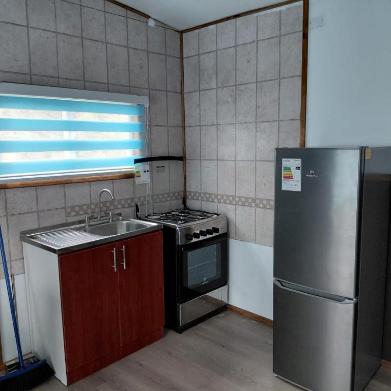 Cabaña a 800 metros del centro de cunco - One-Bedroom House - 5