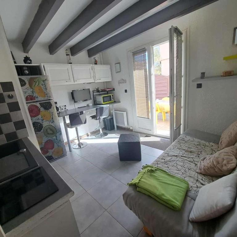 Maison Mitoyenne avec Terrasse et Parking - Marseillan-Plage - FR-1-326-871 - Apartamento - 4
