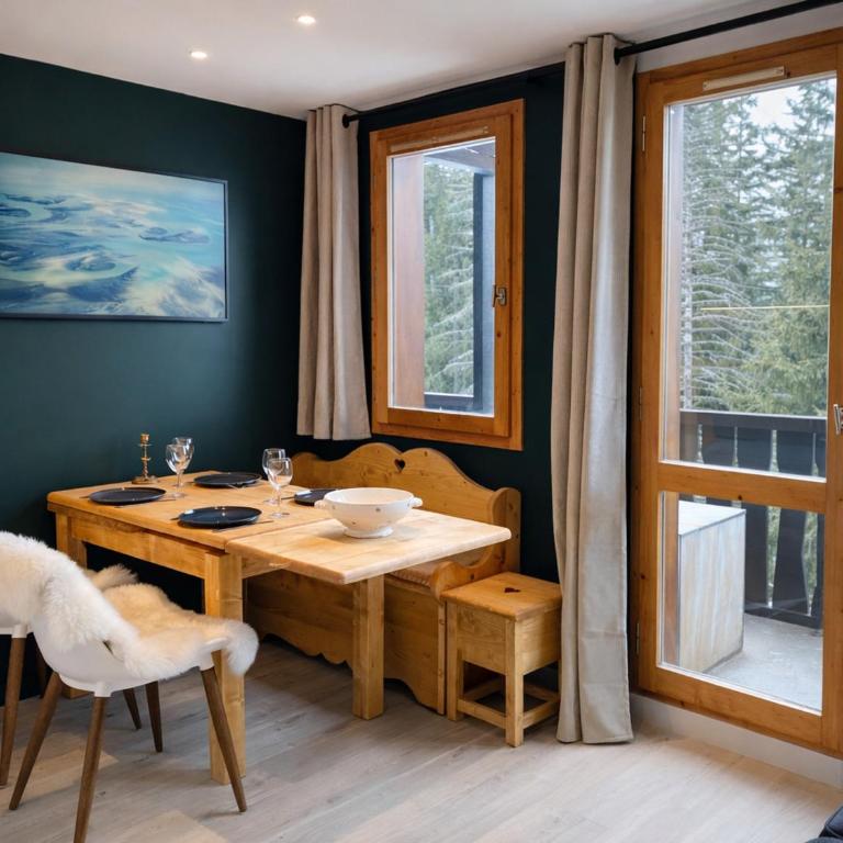Courchevel Village, 4 pers - 32m² - Pied des pistes - Appartamento con 1 Camera da Letto - 1