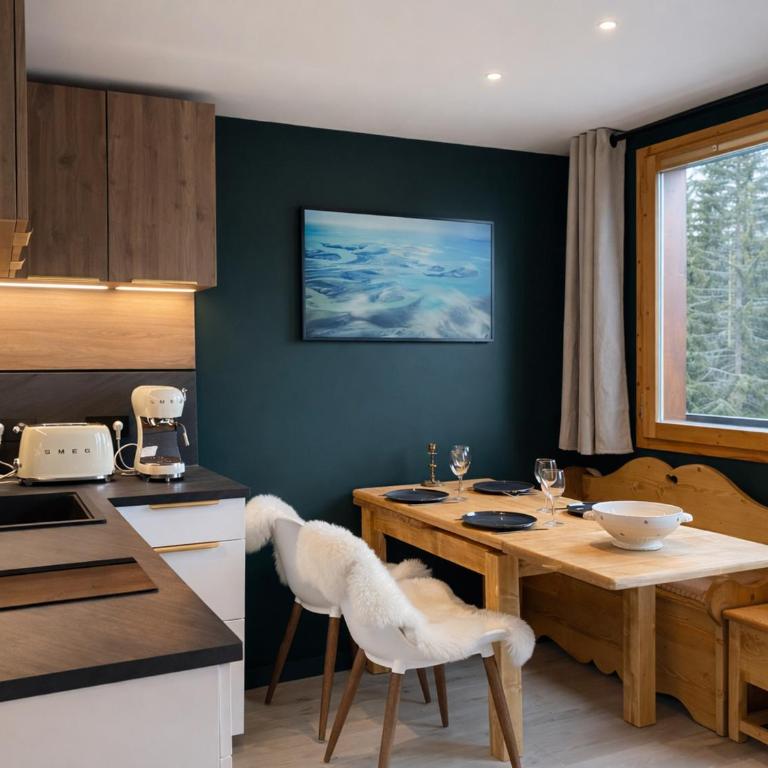 Courchevel Village, 4 pers - 32m² - Pied des pistes - Appartamento con 1 Camera da Letto - 2