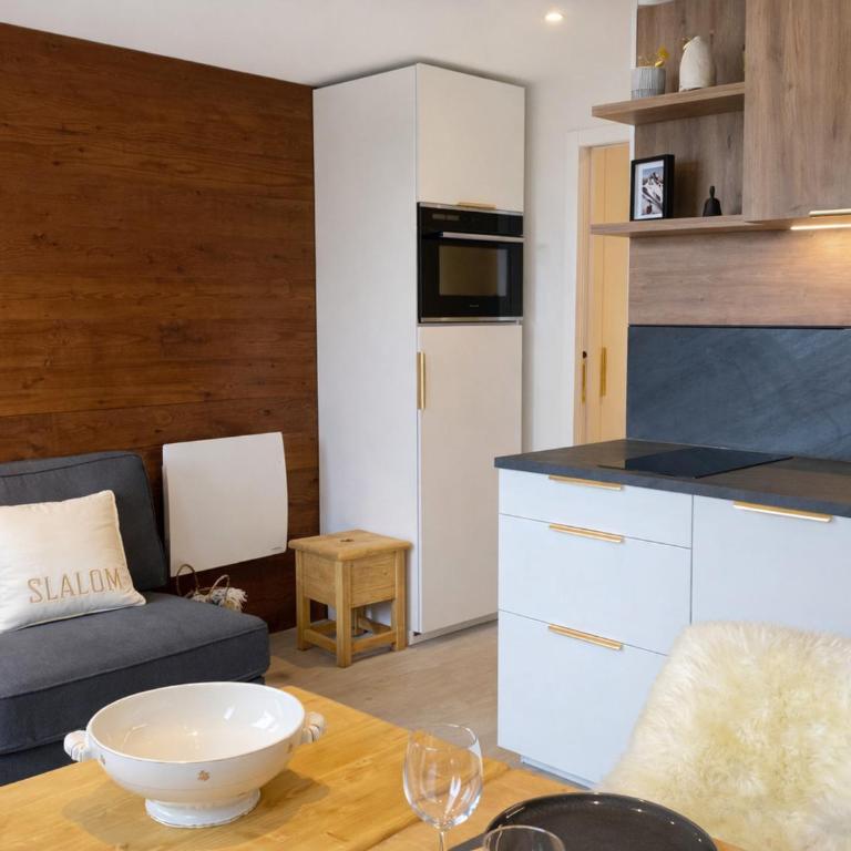 Courchevel Village, 4 pers - 32m² - Pied des pistes - Appartamento con 1 Camera da Letto - 4
