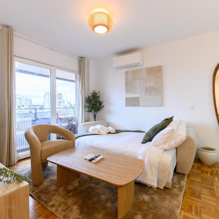 MOS34D7E - Amplio y elegante piso de dos dormitorios con terraza en Madrid - Alquiler temporal - Two-Bedroom Apartment - 11