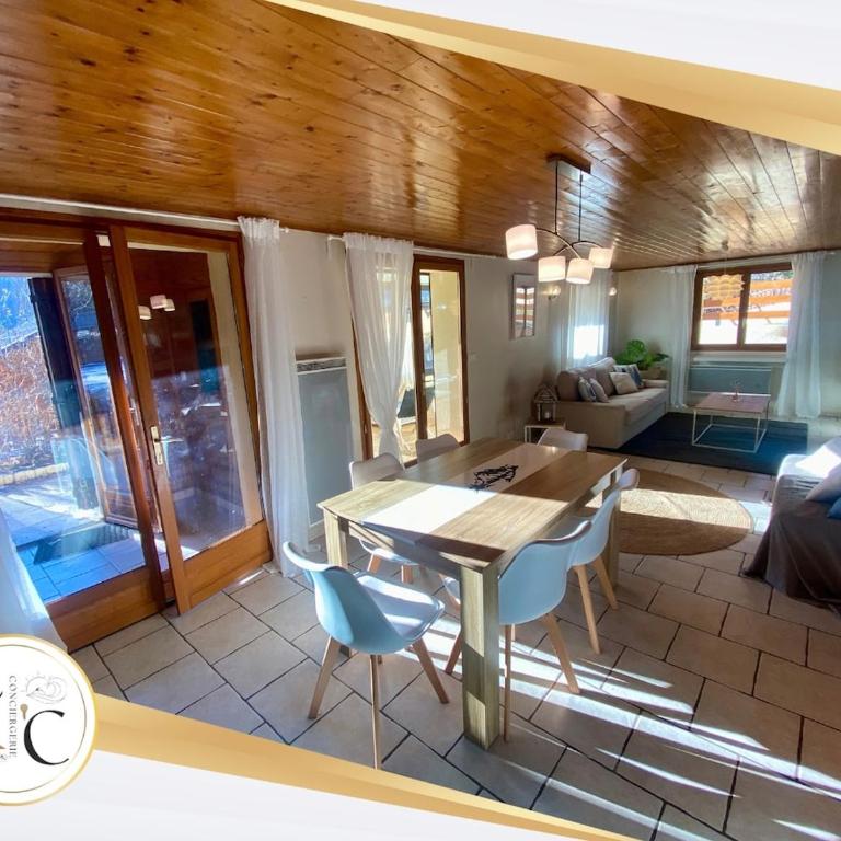 cozy chalet mountain view, garden - Apartment - 7