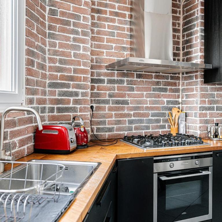 Au cinquième Jolie T3 proche Gare D'Orléans - Two-Bedroom Apartment - 12