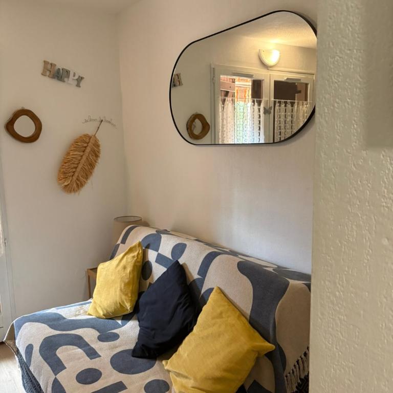 Délicieux Studio 3 p climatisé La Faviere - Appartement 1 Chambre - 8