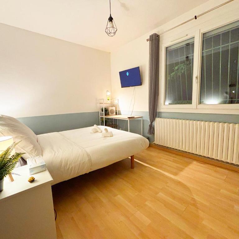 Chambre premium Parking & TV - Tram L3 - WIFI - Doppelzimmer - 1