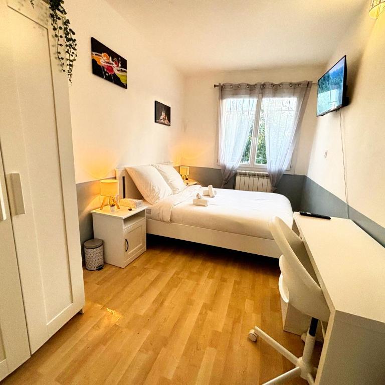 Chambre premium Parking & TV - Tram L3 - WIFI - Doppelzimmer - 9