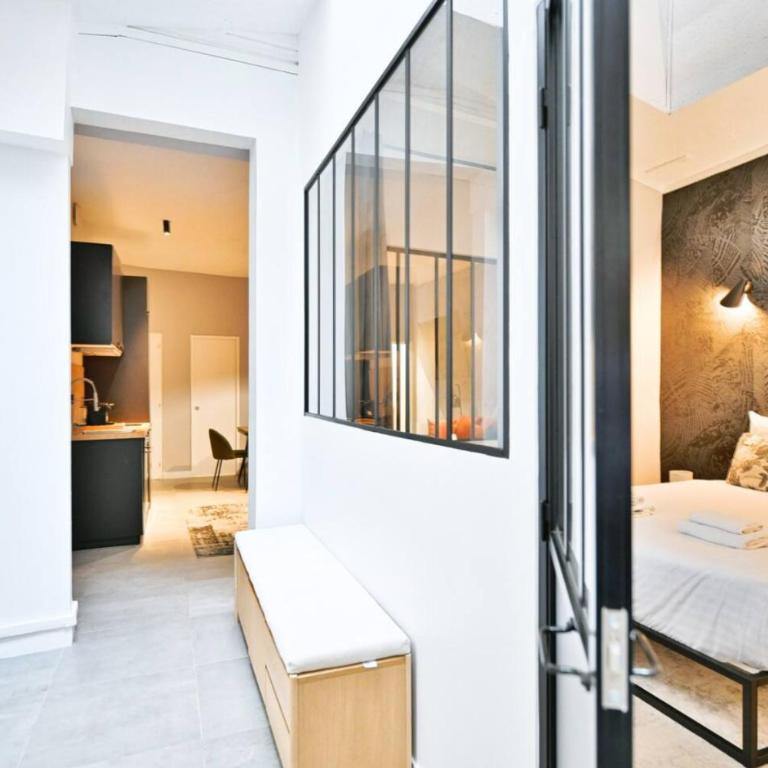 Stylish 2-Bedroom Loft in the Heart of Paris with Air Conditioning - Apartment mit 2 Schlafzimmern - 16
