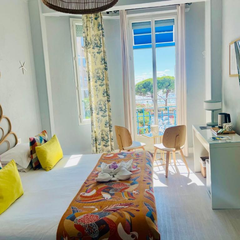 Hôtel Eden - La Baigneuse - Chambre Double Confort - Vue sur Mer - 9