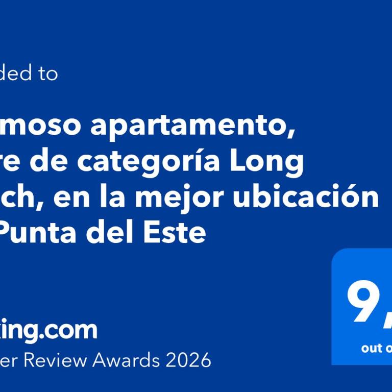 Hermoso apartamento, Torre de categoría Long Beach, en la mejor ubicación de Punta del Este - Apartment with Sea View - 2