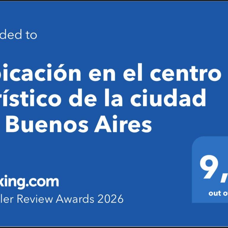 Ubicación en el centro turístico de la ciudad de Buenos Aires - Apartamento de 1 dormitorio - 2