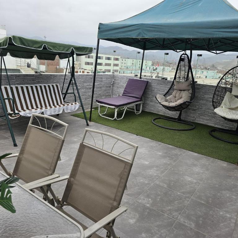 Departamento en Playa San Bartolo Con terraza - Apartamento de 2 dormitorios - 5