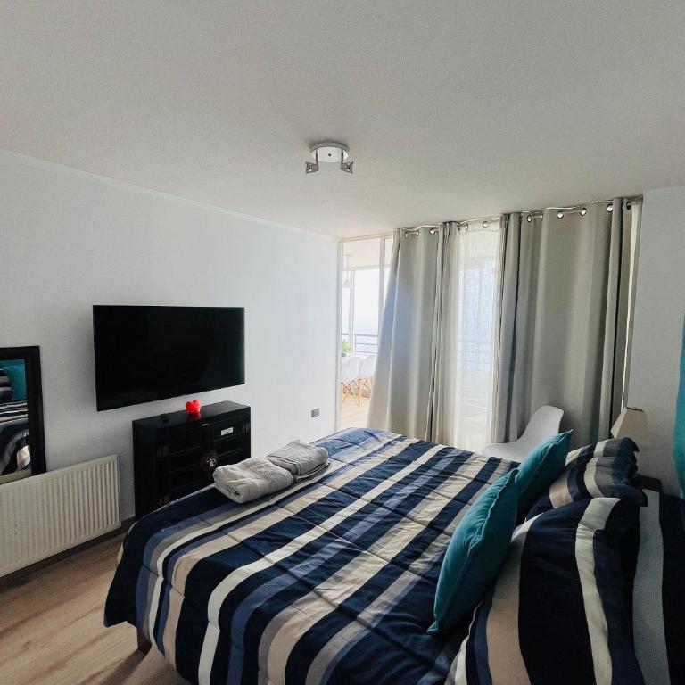 Comodo departamento en Reñaca sector playa Cochoa - Two-Bedroom Apartment - 7