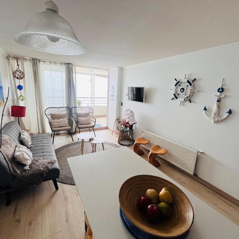 Comodo departamento en Reñaca sector playa Cochoa - Two-Bedroom Apartment - 25