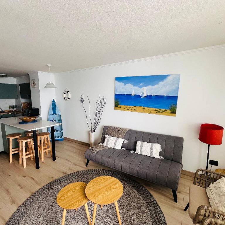 Comodo departamento en Reñaca sector playa Cochoa - Two-Bedroom Apartment - 27