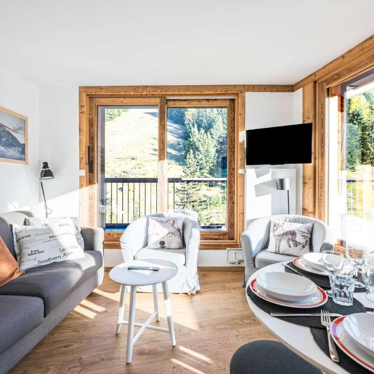 Appartement T3 rénové – Cœur de Moriond - Apartamento de 2 dormitorios con vistas a la montaña - 4