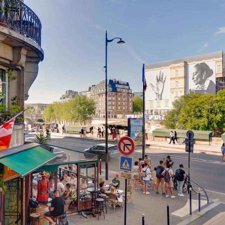 Havre parisien a Saint-Germain avec vue Seine - Apartment - 19