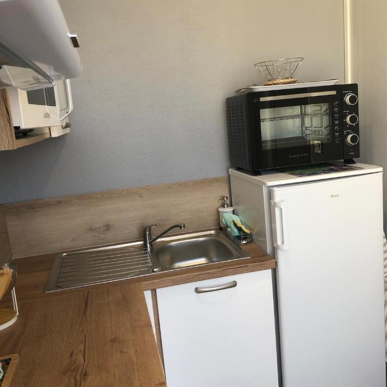 Studio 25m2 avec parking et balcon centre ville - Apartment mit 1 Schlafzimmer - 21