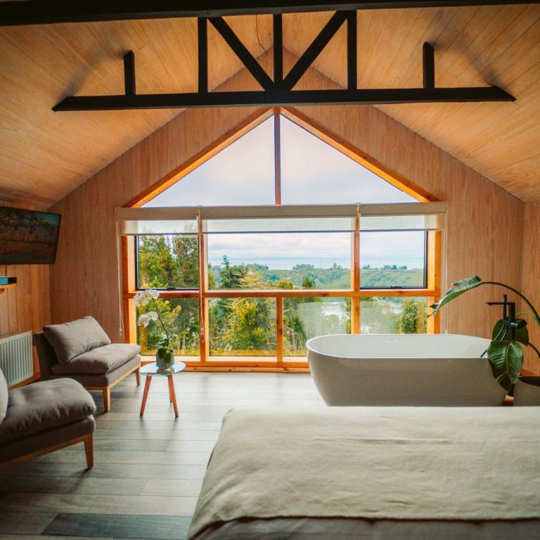 Tungulú - Hotel Boutique & Cabañas - Deluxe Double Room with Bath - 1