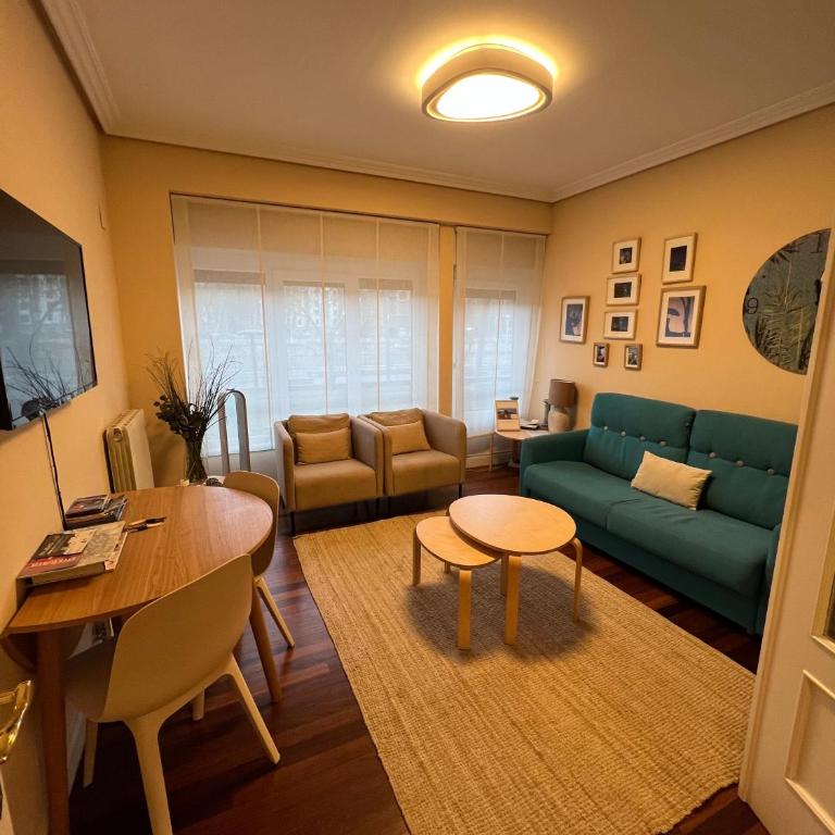 Sobre la Ría de Bilbao, vistas excepcionales - Apartamento de 1 dormitorio - 7