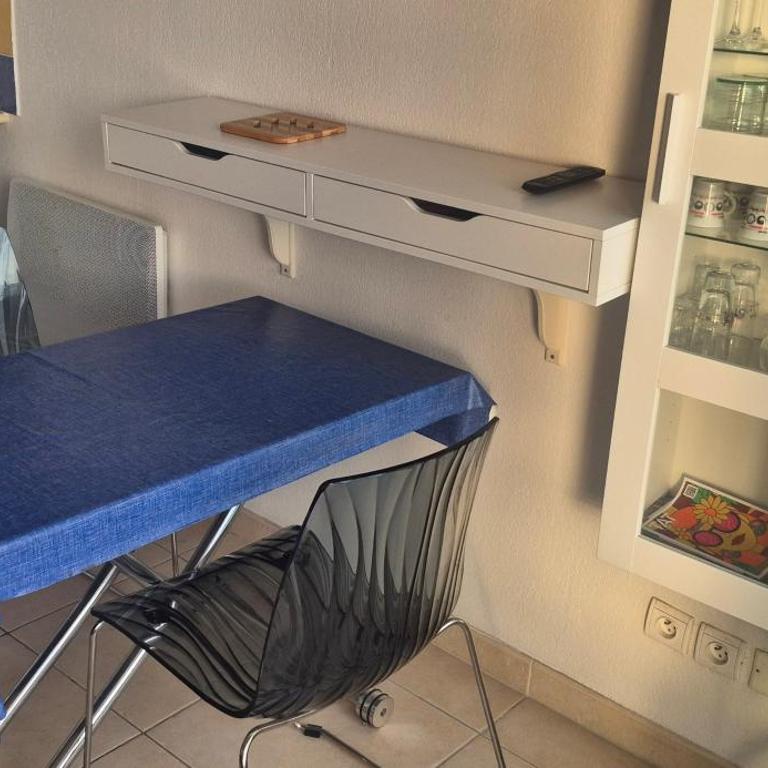 Le Matago A28, Studio vue port, clim, parking, piscine - Studio - Vue sur Mer - 33