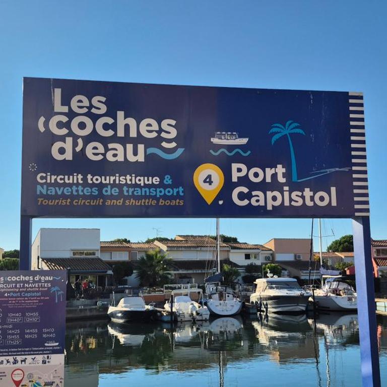 Le Matago A28, Studio vue port, clim, parking, piscine - Studio - Vue sur Mer - 43