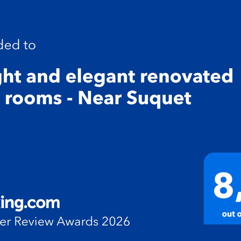 Bright and elegant renovated two rooms - Near Suquet - Appartement 1 Chambre - 14