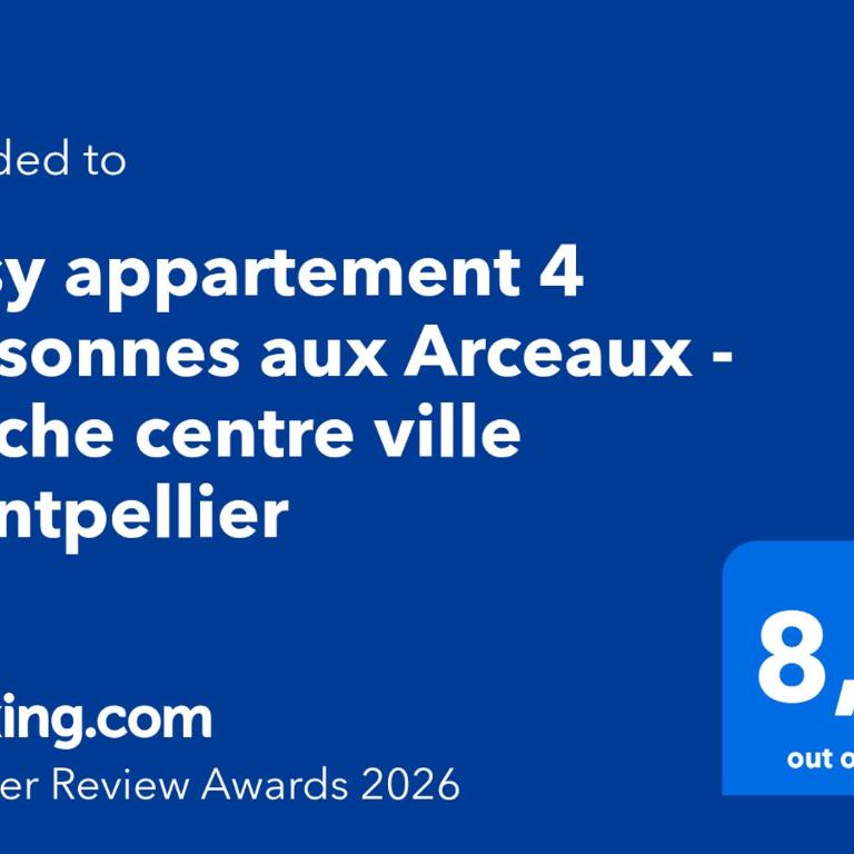 Appartement calme - Arceaux - Peyrou - Proche centre ville Montpellier - Apartment mit 1 Schlafzimmer mit Stadtblick - 3